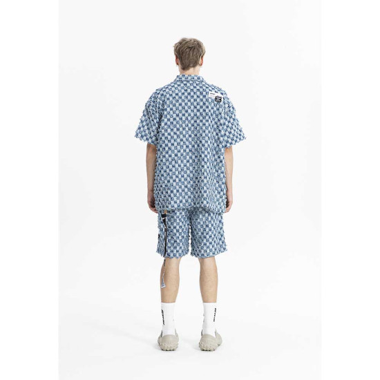 MWM Unisex σορτς Tapestry Denim Shorts